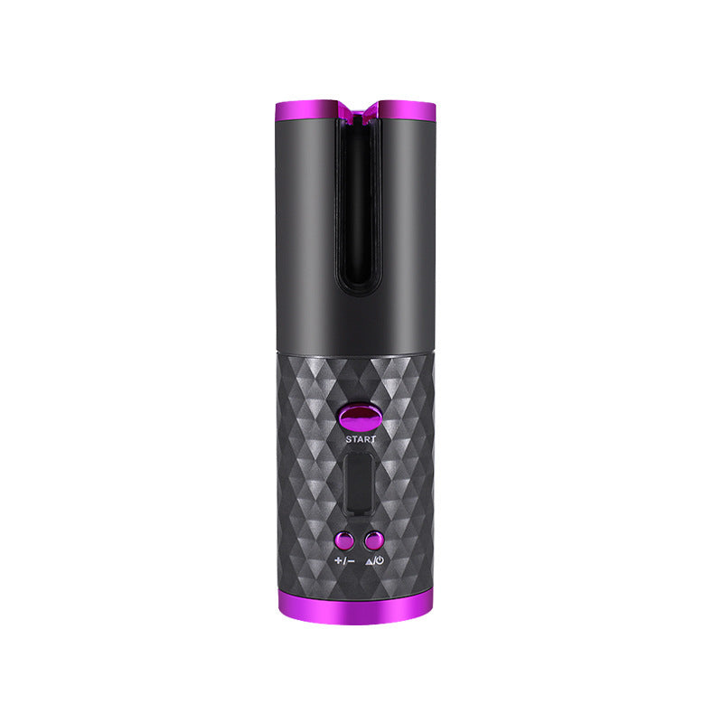 ✨ AutoWave Ceramic Curler – Wireless Magic Curls 🌀