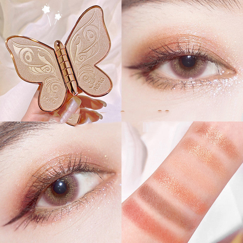 🩷🦋Butterfly Dreams Eyeshadow Palette — 6 Colors🦋🩷