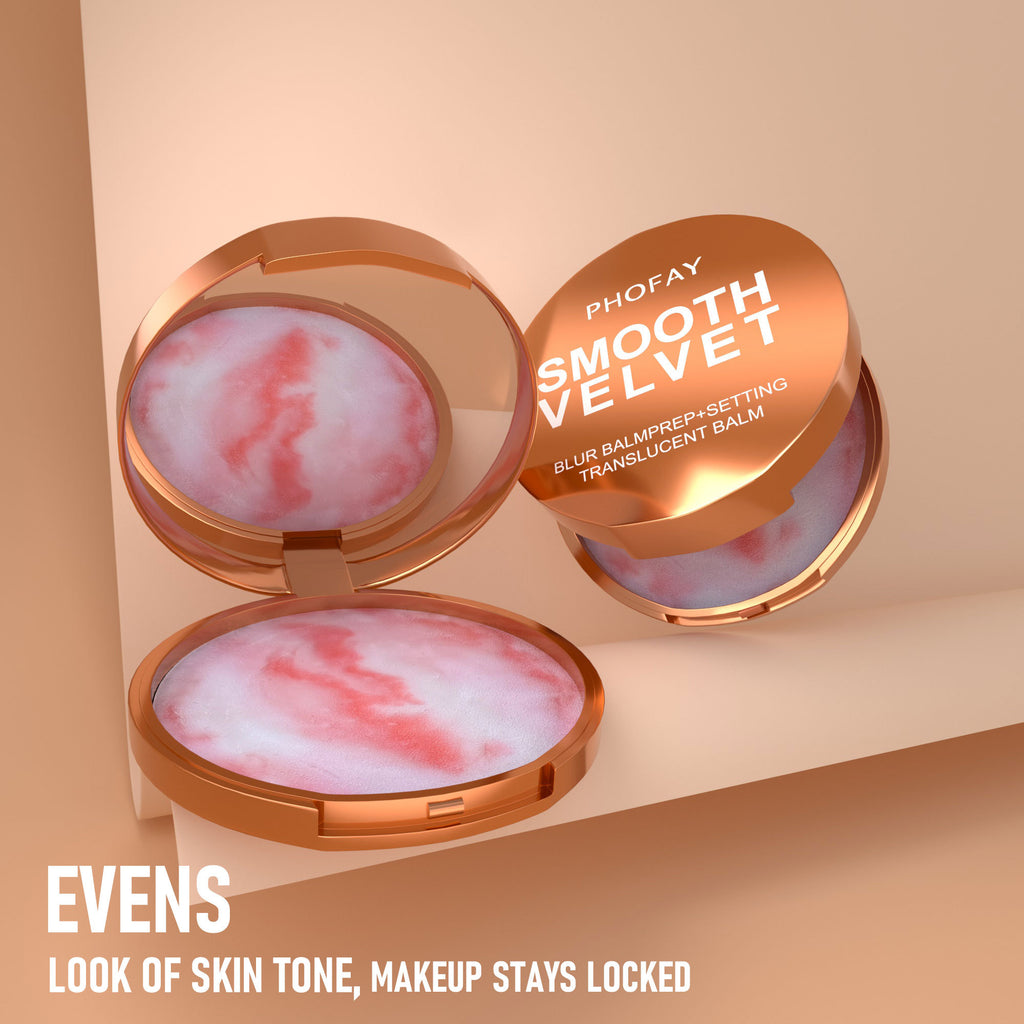 🌬️ PHOFAY Waterproof Oil Control Setting Cream – Matte & Makeup-Locking 🩷