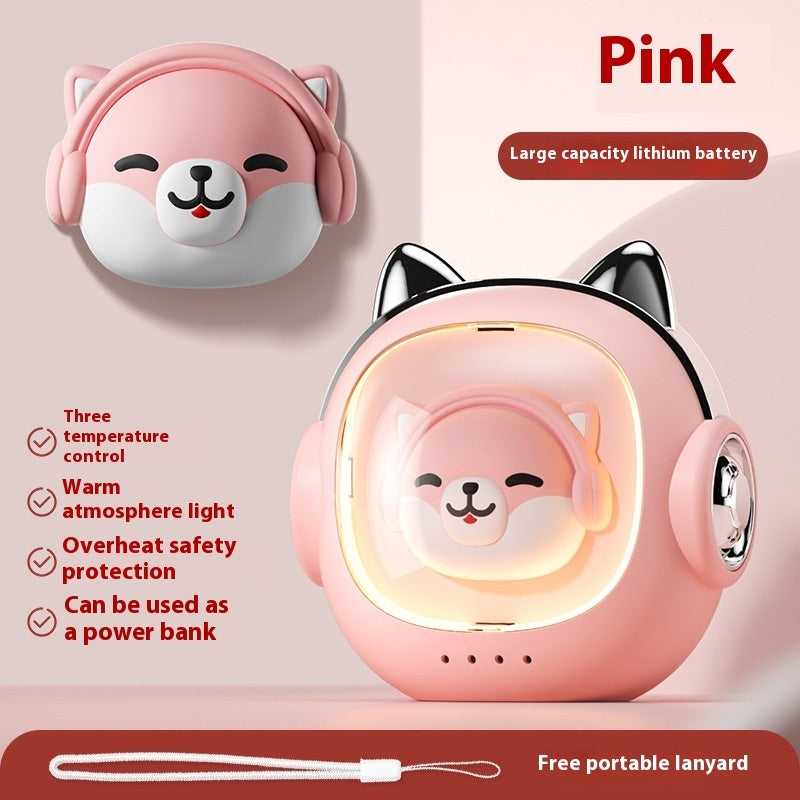 ❄️ Winter Gift 2-in-1 USB Cute Pet Night Lamp & Portable Hand Warmer 🐾