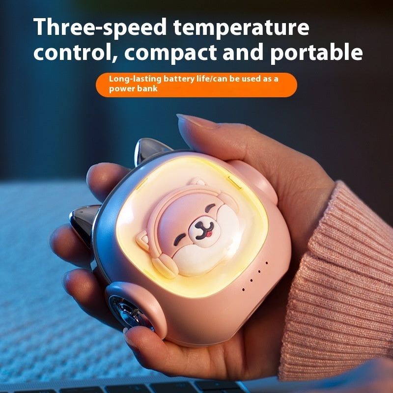 ❄️ Winter Gift 2-in-1 USB Cute Pet Night Lamp & Portable Hand Warmer 🐾