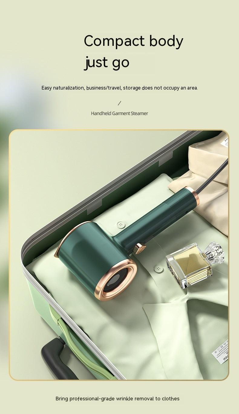 ✨ Mini Portable Handheld Garment Steamer – Smooth & Fresh Clothes Anywhere! 💨✨