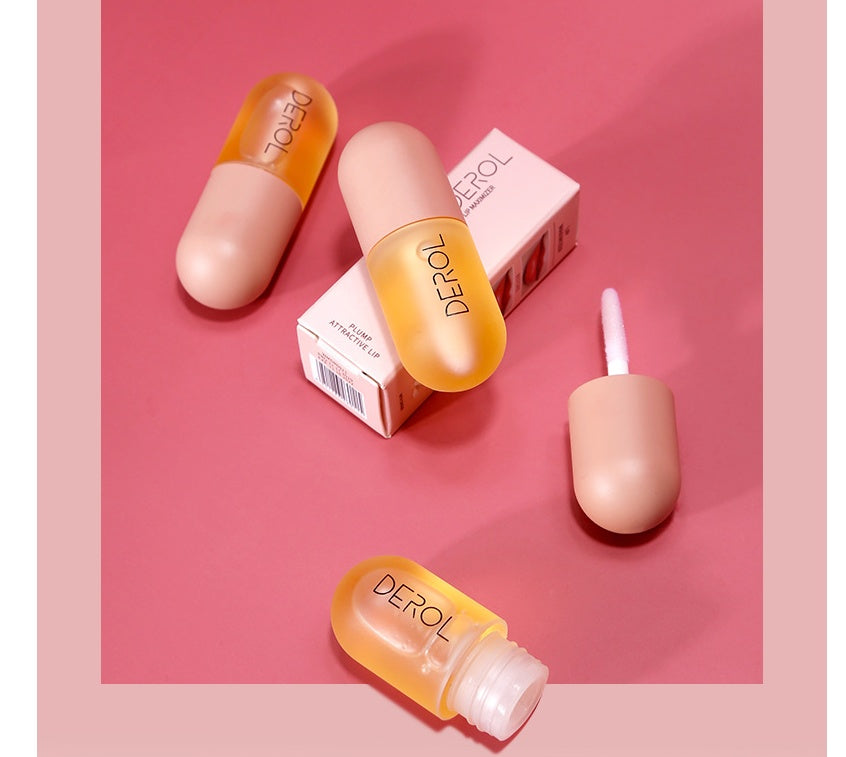 🩷Day & Night Lip Plumper Oil – Instant Volume + Nourishing Repair 💋✨️