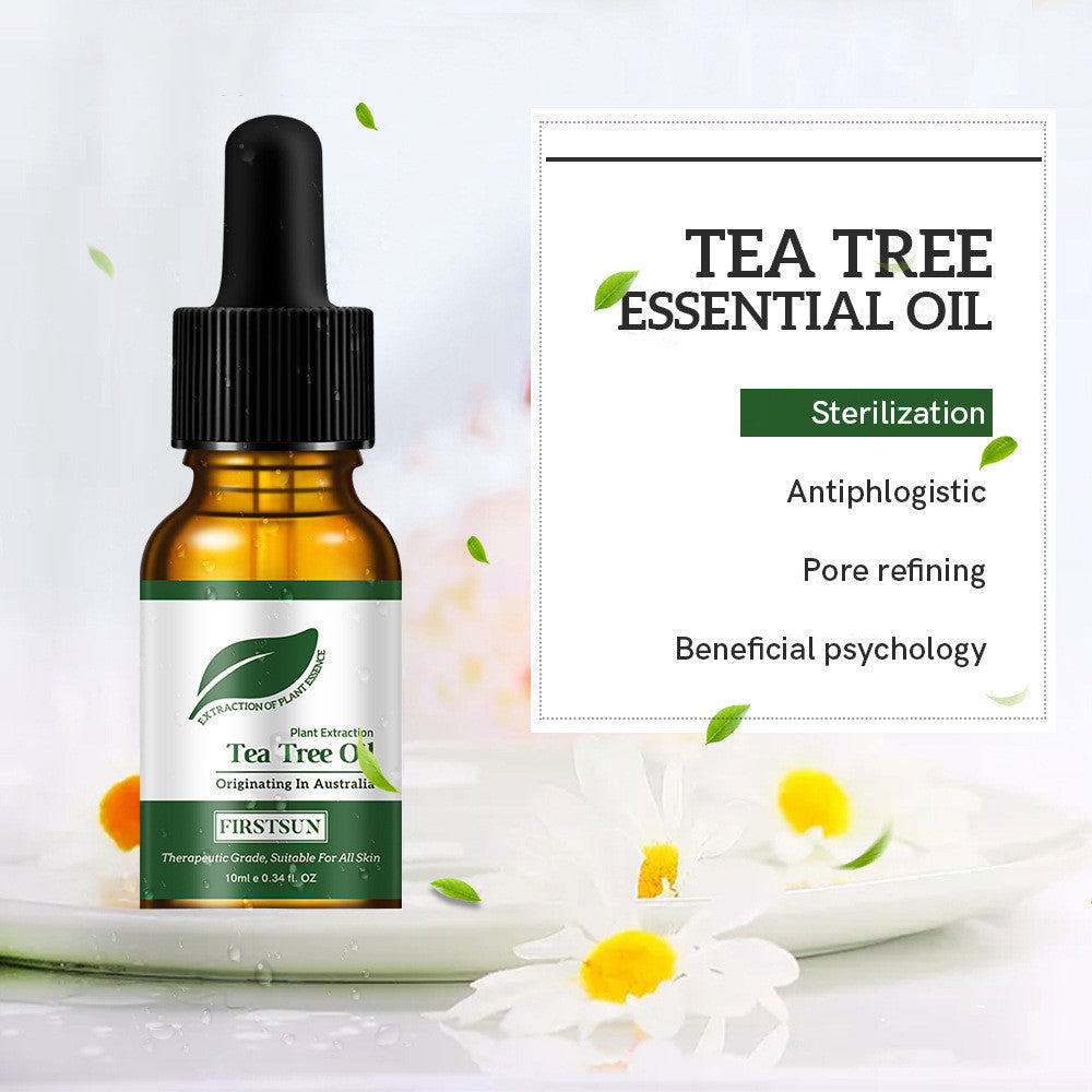 Firstsun Tea Tree Essential Oil – Purifying & Acne Care 🌱✨