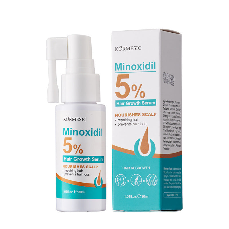 Minoxidil 5% Hair Regrowth Serum – Thickening Scalp Treatment 💧🌸