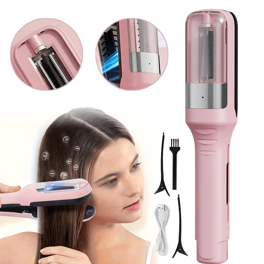 💇‍♀️ Split End Remover Electric Trimmer — Smooth Hair, No Damage ✨