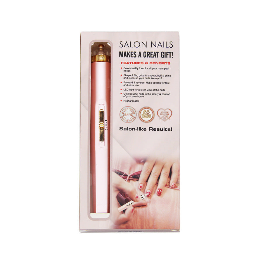 💅 5-in-1 Electric Manicure Machine Set — Salon Nails Anywhere 💜