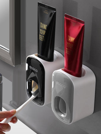 ✨ Automatic Toothpaste Dispenser – Wall-Mounted & Waterproof Bathroom Accessory 💧
