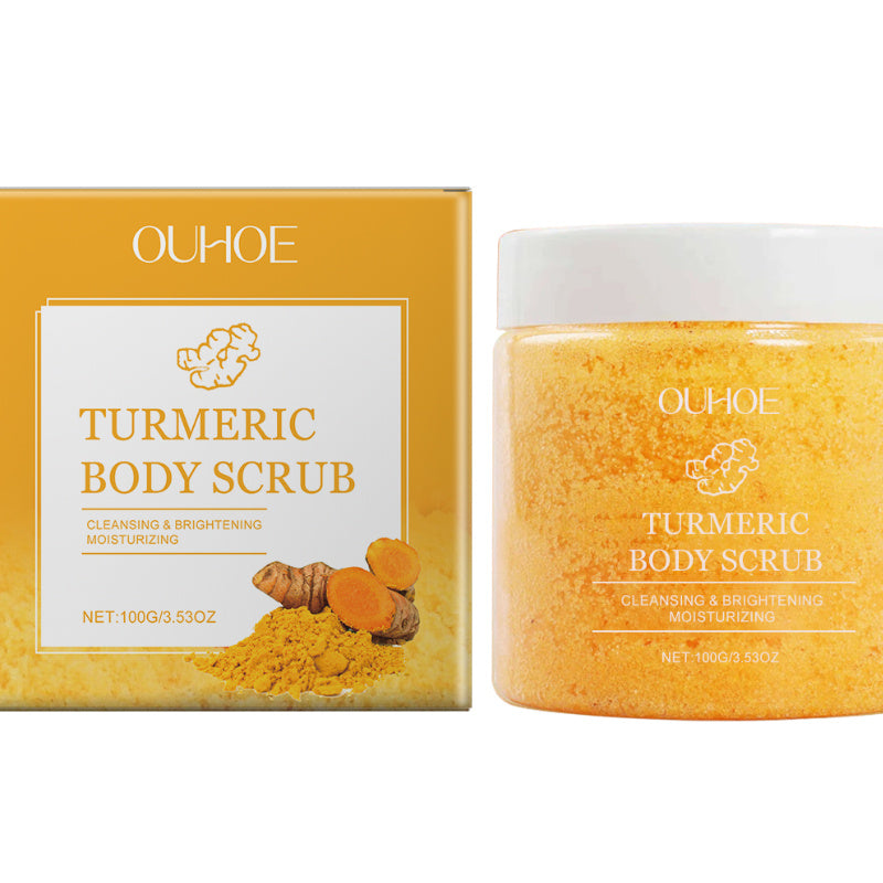 💛 Turmeric Body Scrub – Smooth. Bright. Glowing 🧡✨️