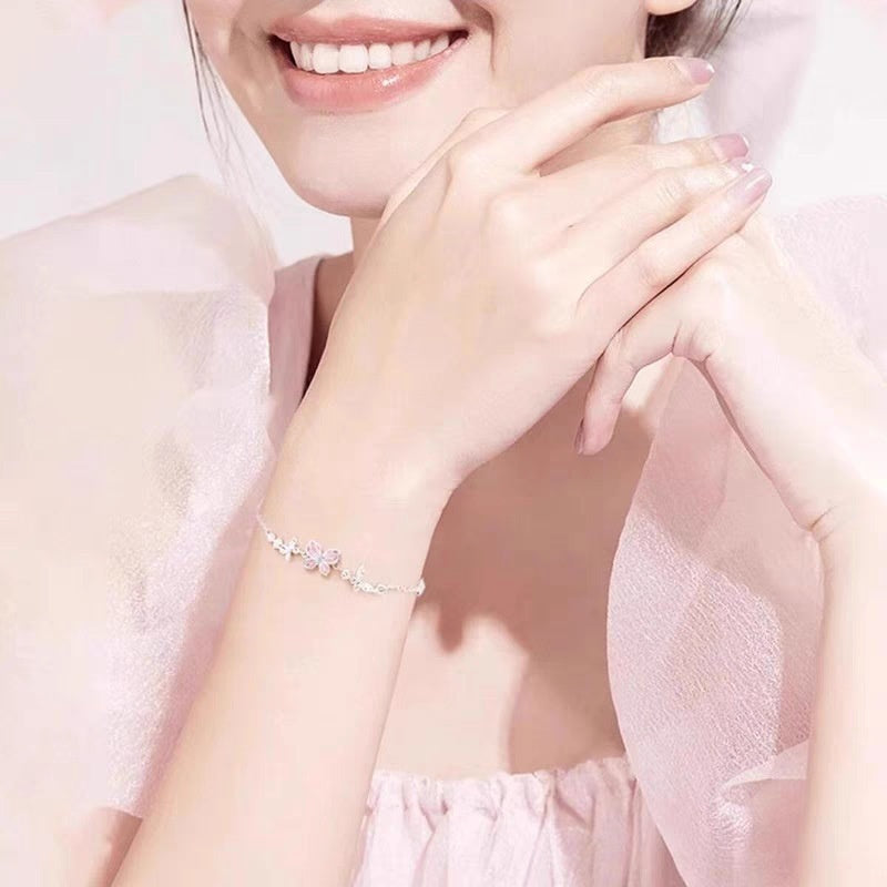 🩷Dreamy Glow Butterfly Bracelet 🦋 Light-Up Wrist Jewelry ✨️