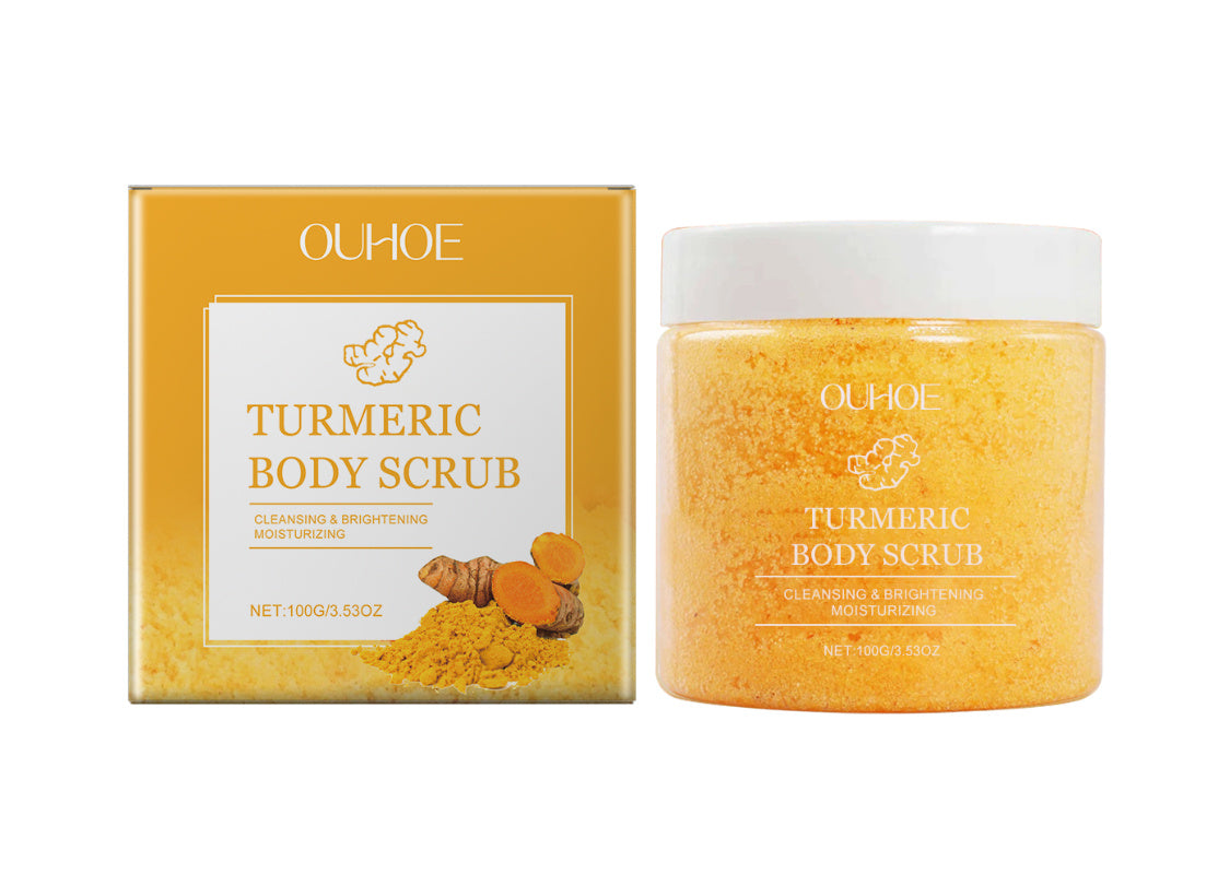 💛 Turmeric Body Scrub – Smooth. Bright. Glowing 🧡✨️