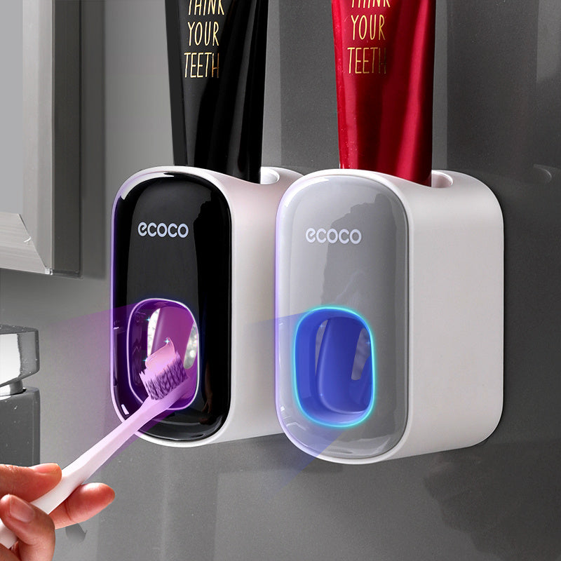 ✨ Automatic Toothpaste Dispenser – Wall-Mounted & Waterproof Bathroom Accessory 💧