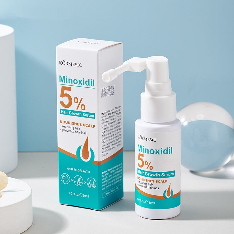 Minoxidil 5% Hair Regrowth Serum – Thickening Scalp Treatment 💧🌸