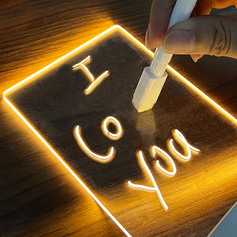 💡 Creative LED Note & Message Board — Write, Glow, Impress ✨