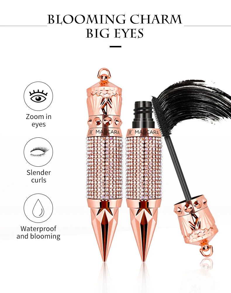 💎 QIC Diamond Scepter 4D Silk Fiber Mascara 💎
Lengthen, curl & volumize your lashes like a pro ✨👁️