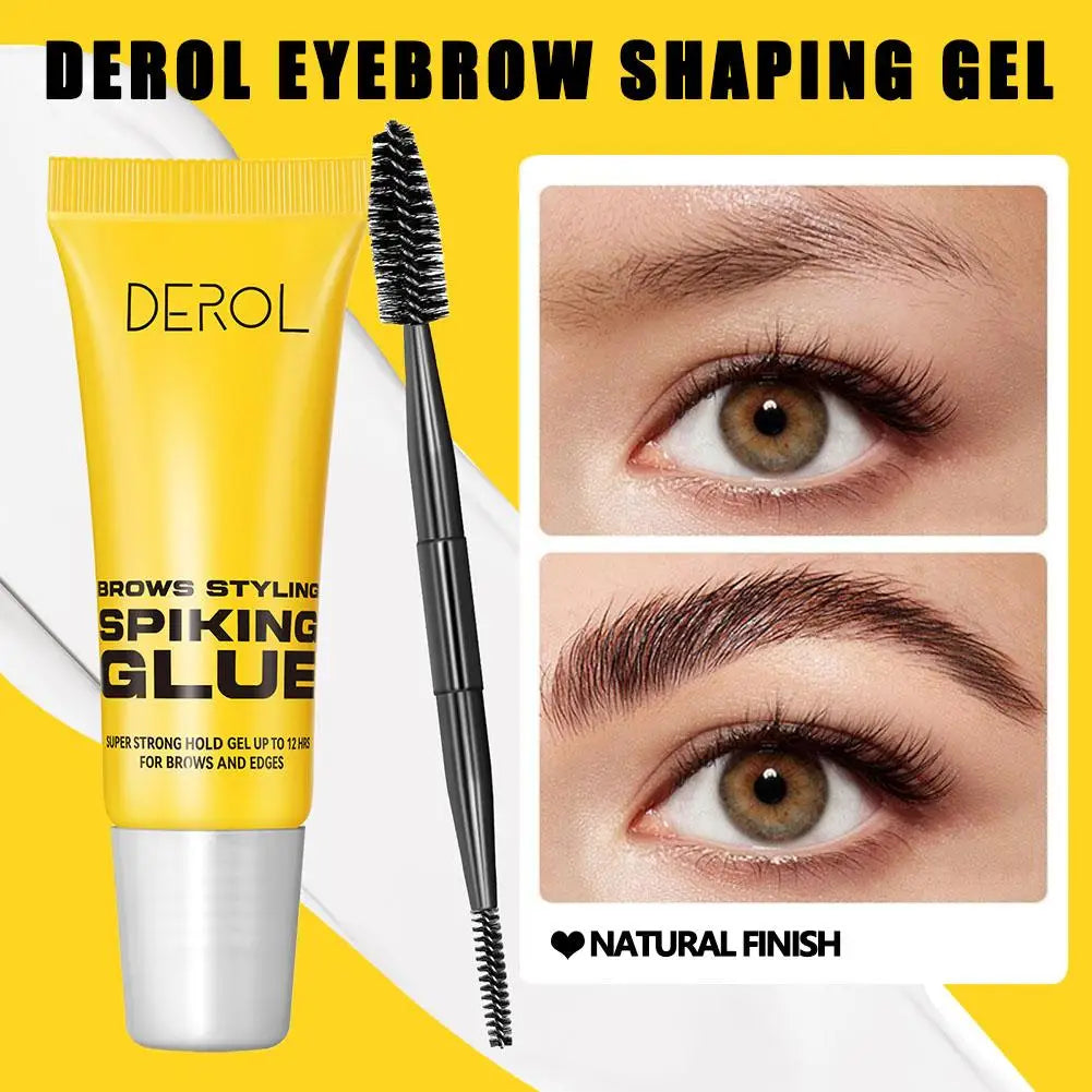 🤍 Ultra-Strong Eyebrow Styling Gel 💛
Lift, shape & lock your brows all day 🖤✨