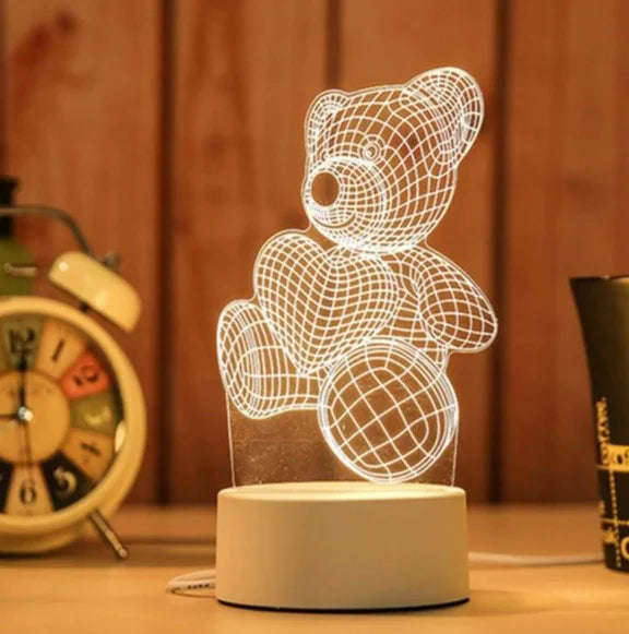 ❤️ 3D Love LED Lamp – Where Light Meets Emotion ✨️