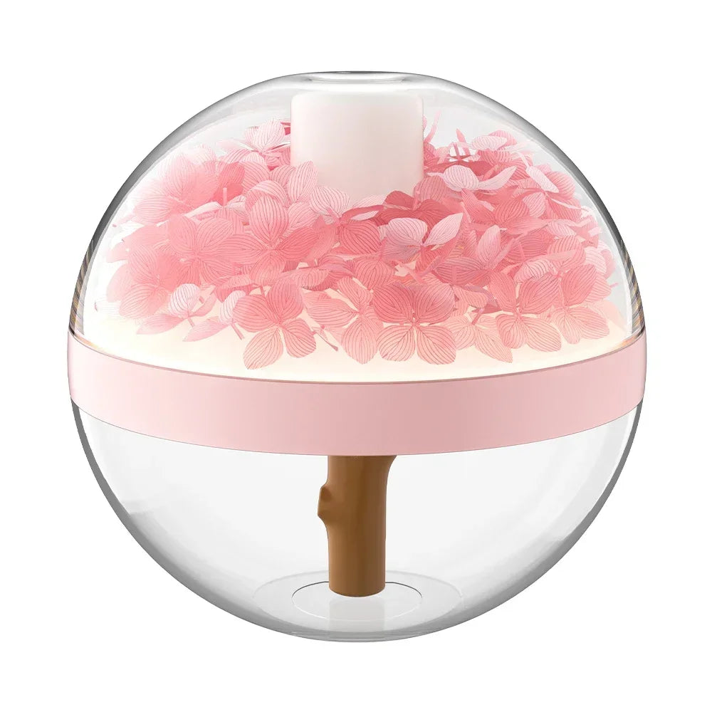 🌸 Flower LED Air Humidifier💧✨️
