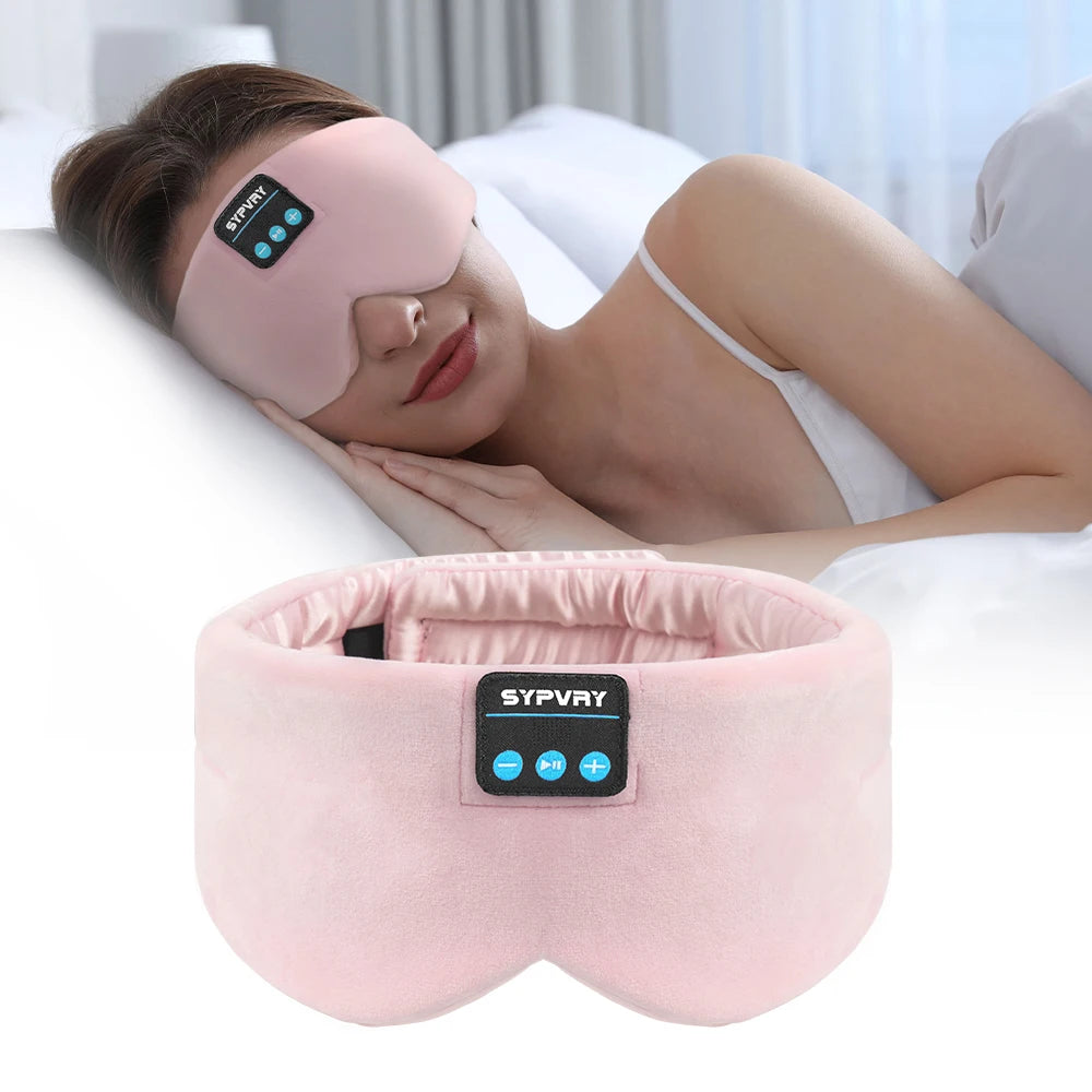 💤🎧 Bluetooth Sleeping Mask with Built-in Headphones 🌙✨
