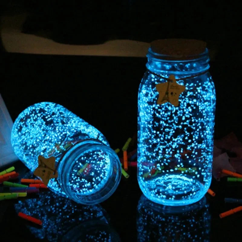 ✨ Glow Gravel – Magical Noctilucent Sand for DIY & Sparkly Creations 🌙💖