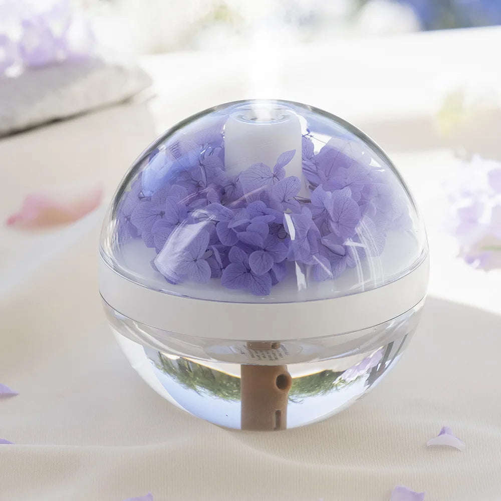 🌸 Flower LED Air Humidifier💧✨️