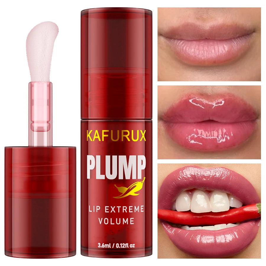 ✨️💋1PC Lip Plump Moisturizing Lip Oil 🌶🔥