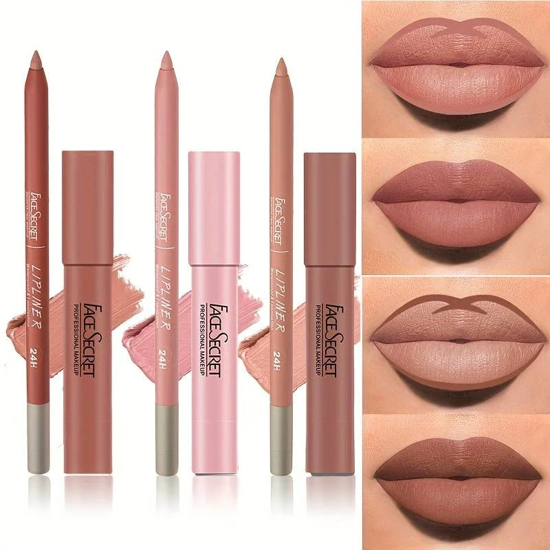 💋 Matte Lipliner & Lipstick Set – Waterproof & Long Lasting 💄