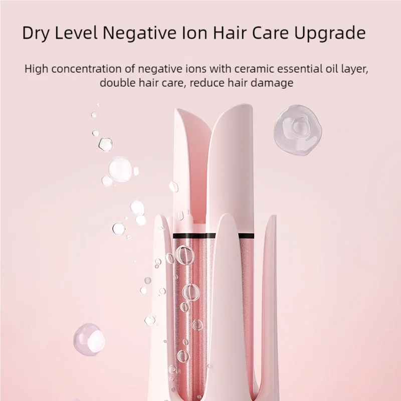 Automatic hair Curler – Ceramic Wand 🌀🤍
Get smooth, effortless salon waves at home. 💁‍♀️✨