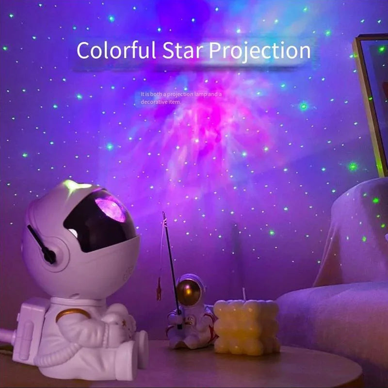 🌌✨ Mini Astronaut Starry Ambient Light ✨🌌