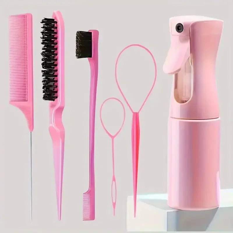 ✨ Professional Hair Styling Set — 4/6pcs ✂️🩷