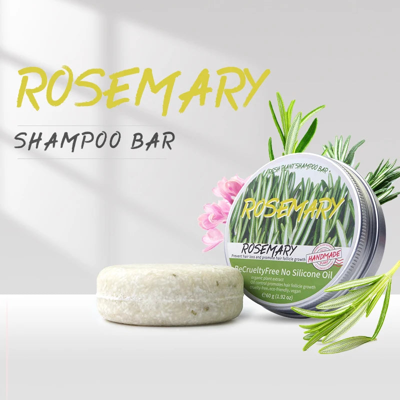 🌿 Rosemary Hair Growth Shampoo Bar- A fresh boost for your scalp & roots ✨