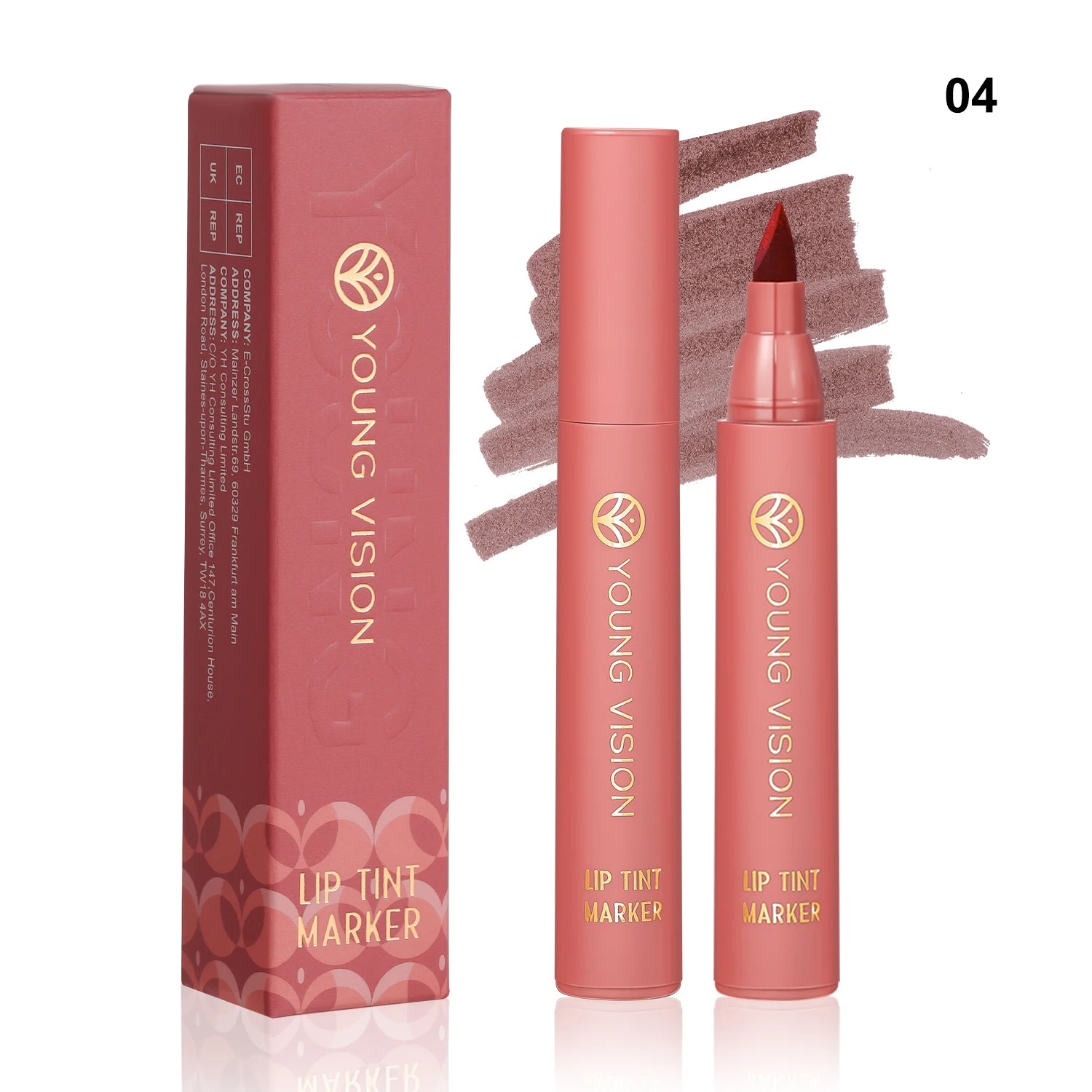 💋 Lip Tint Pen – Matte Water Lipstick & Lip Stain Combo ♥️