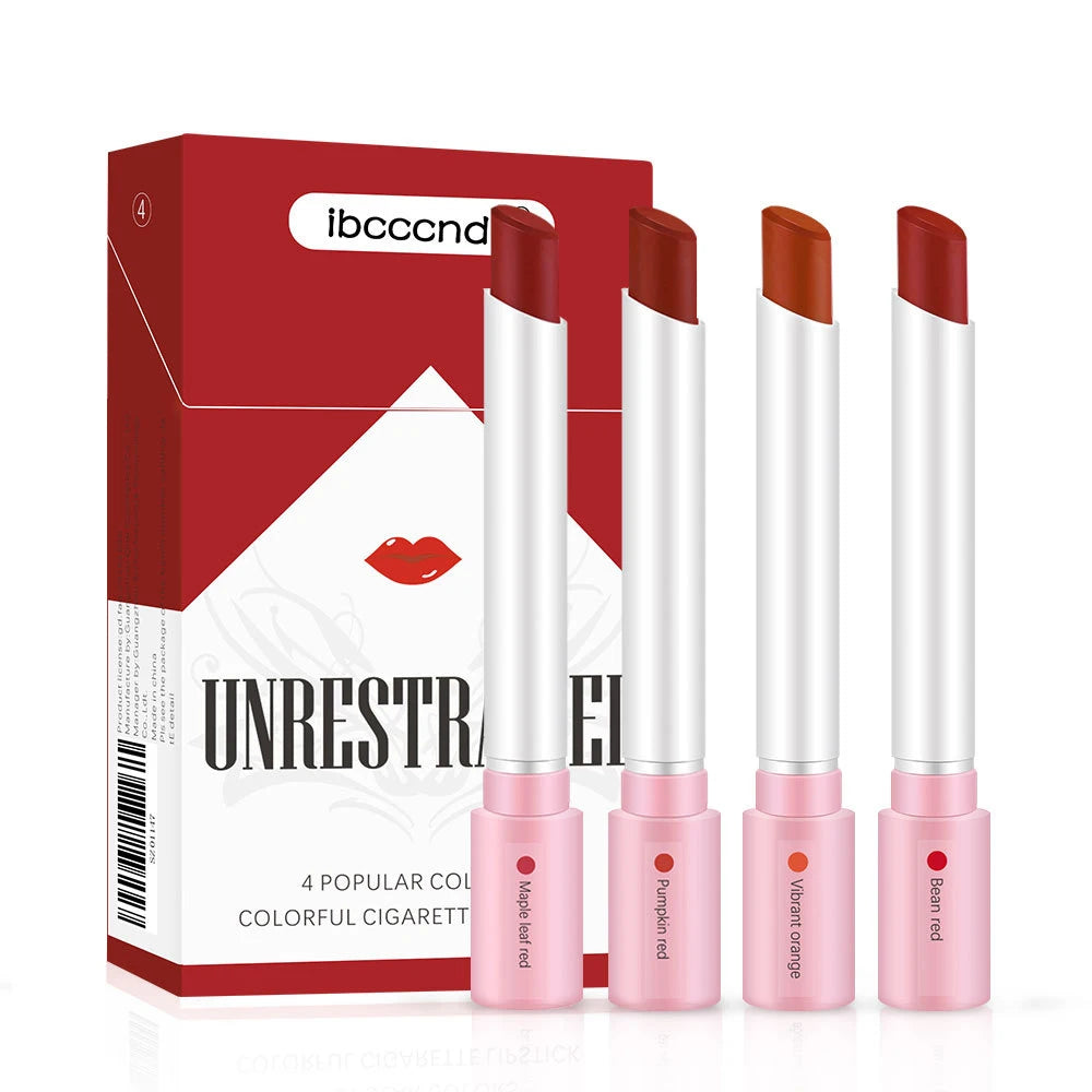 💄 4pcs Mini Cigarette Lipstick Set 💄🚬 ✨️