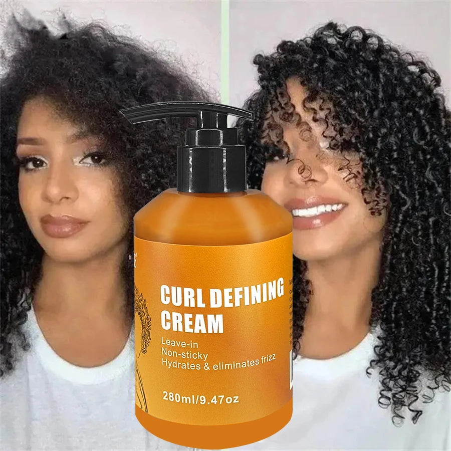 💛🌀GZE Curl Defining Cream with Argan Oil-Moisture • Definition • Bounce Reset🤎✨️