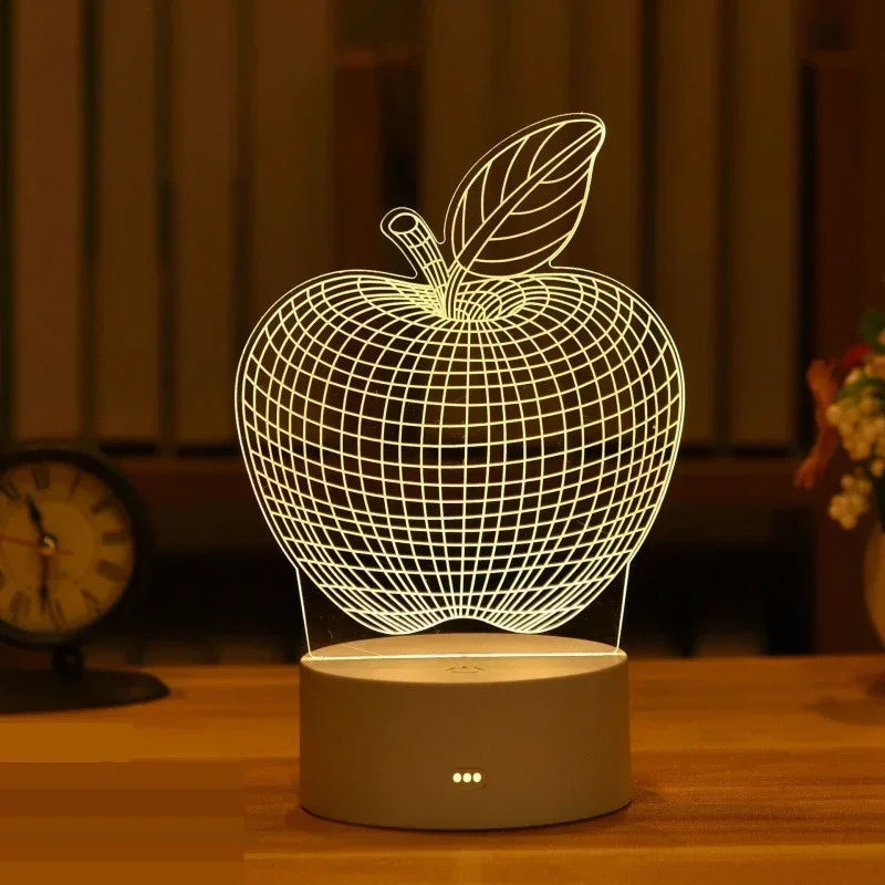 ❤️ 3D Love LED Lamp – Where Light Meets Emotion ✨️