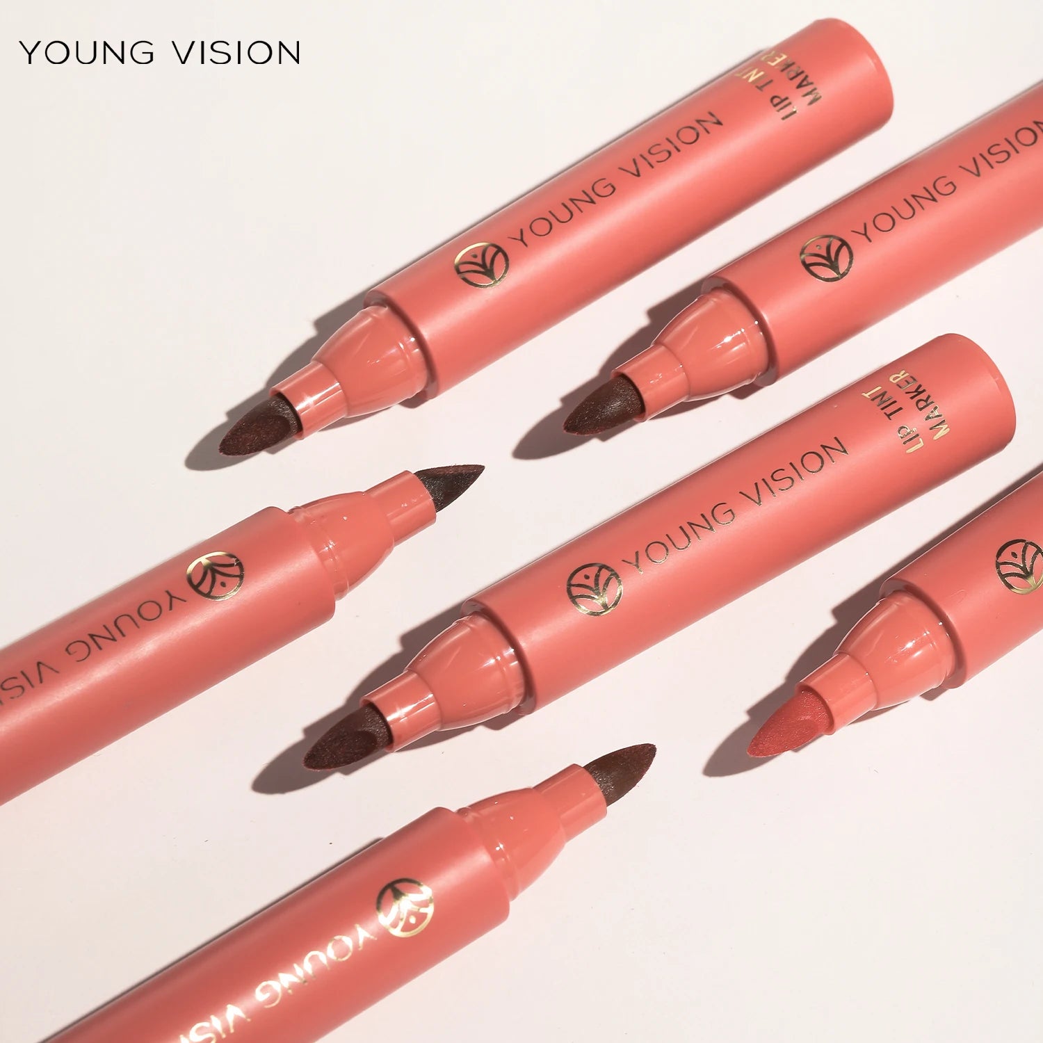 💋 Lip Tint Pen – Matte Water Lipstick & Lip Stain Combo ♥️