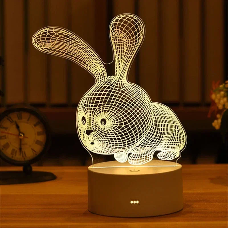 ❤️ 3D Love LED Lamp – Where Light Meets Emotion ✨️