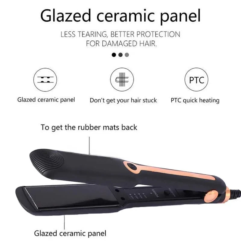 2-in-1 Professional Ceramic Hair Straightener 🔥✨️