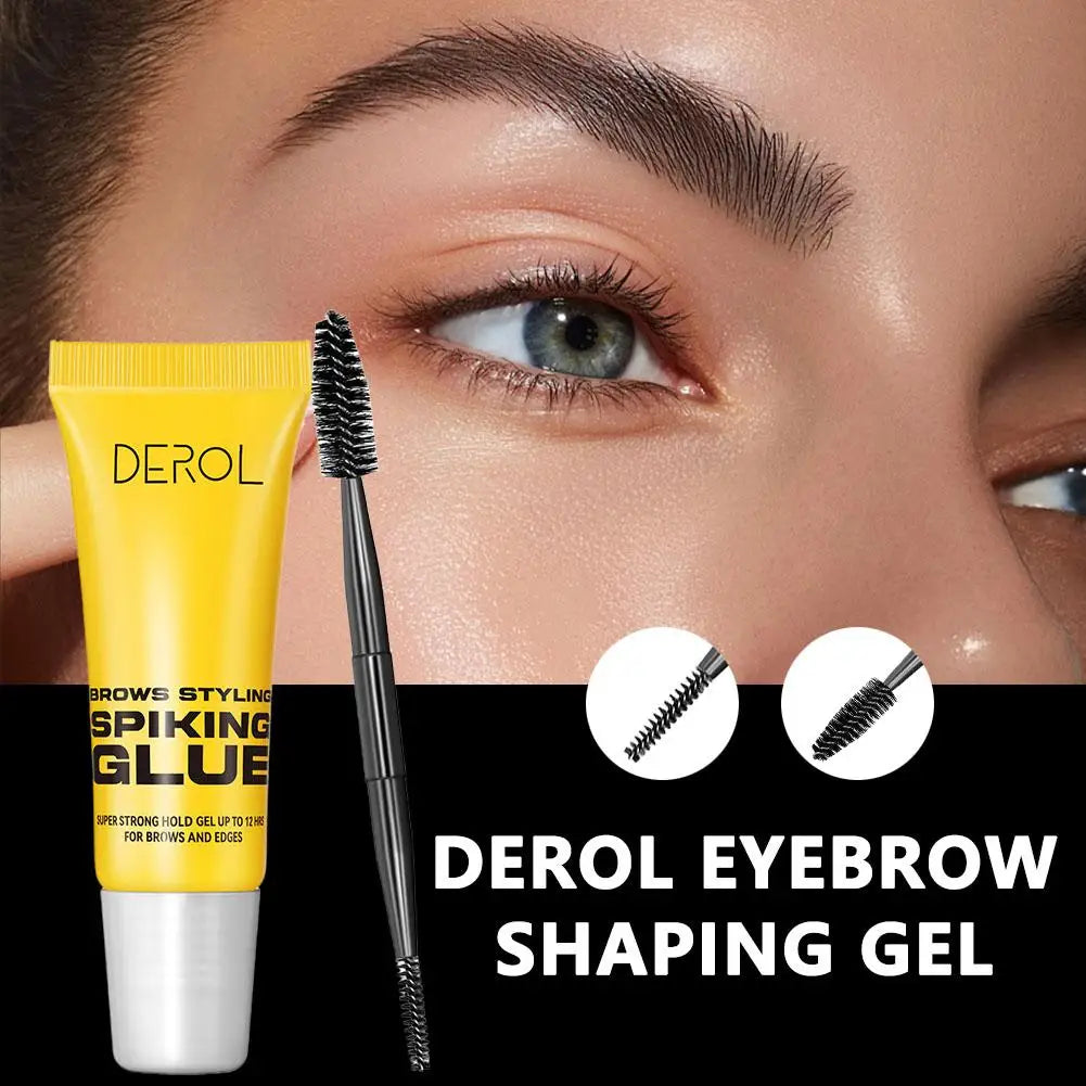 🤍 Ultra-Strong Eyebrow Styling Gel 💛
Lift, shape & lock your brows all day 🖤✨