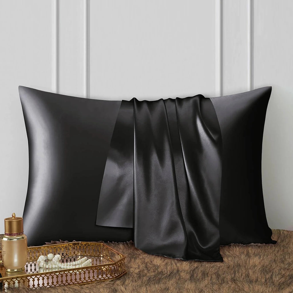 Satin Glow Pillowcase — smoother hair, softer skin 🌙✨