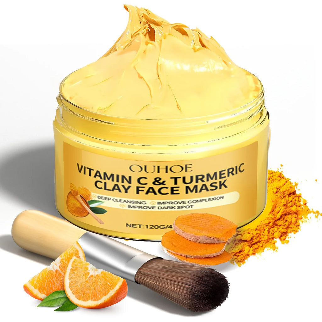 ✨ Vitamin C & Turmeric Exfoliating Facial Mask ✨
Glow, smooth, and deeply cleanse your skin 🌿💛
