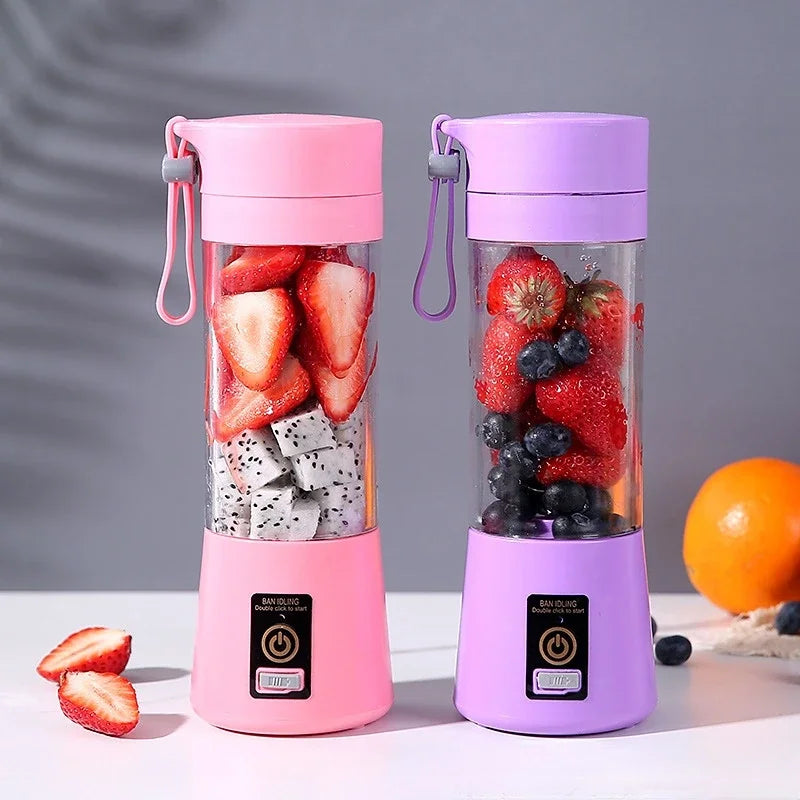🥤 Portable Blender ✨ – Rechargeable Smoothie Maker 💕 | Fresh Drinks Anywhere 🌟