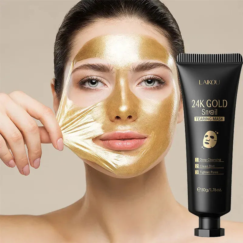 🌸 LAIKOU Sakura 24K Gold Peeling Face Mask 🌸
Renew, smooth & refresh your skin ✨💛