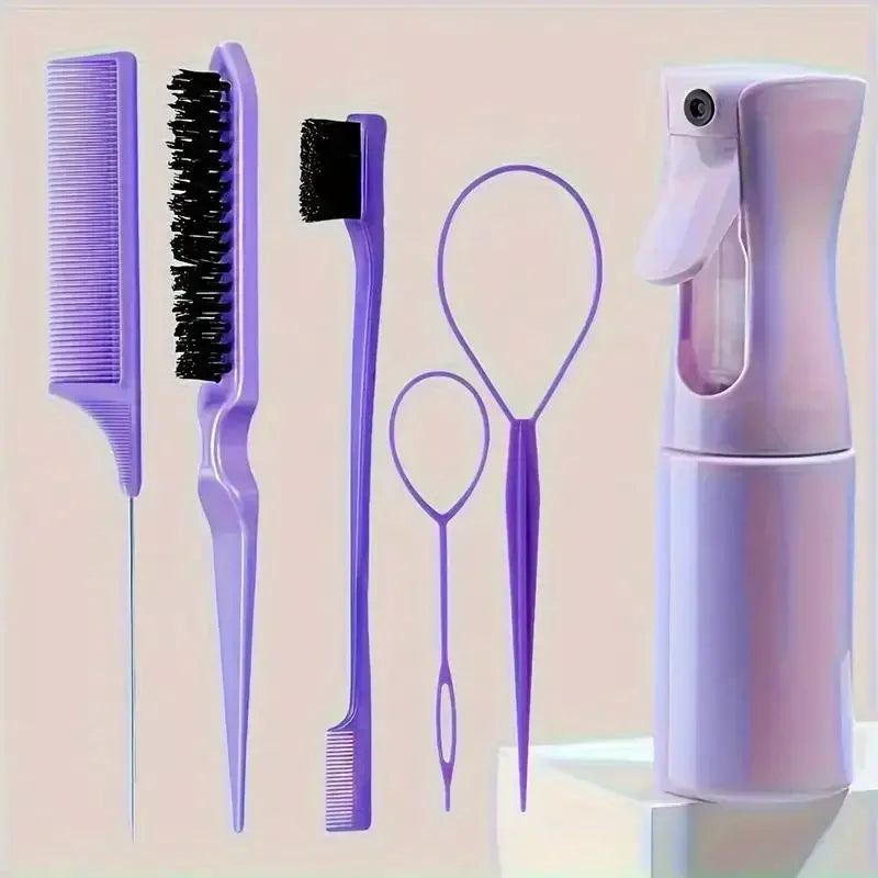 ✨ Professional Hair Styling Set — 4/6pcs ✂️🩷