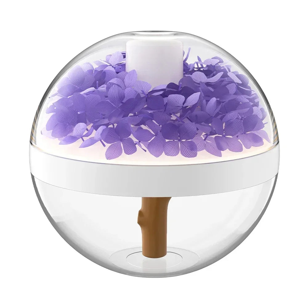 🌸 Flower LED Air Humidifier💧✨️