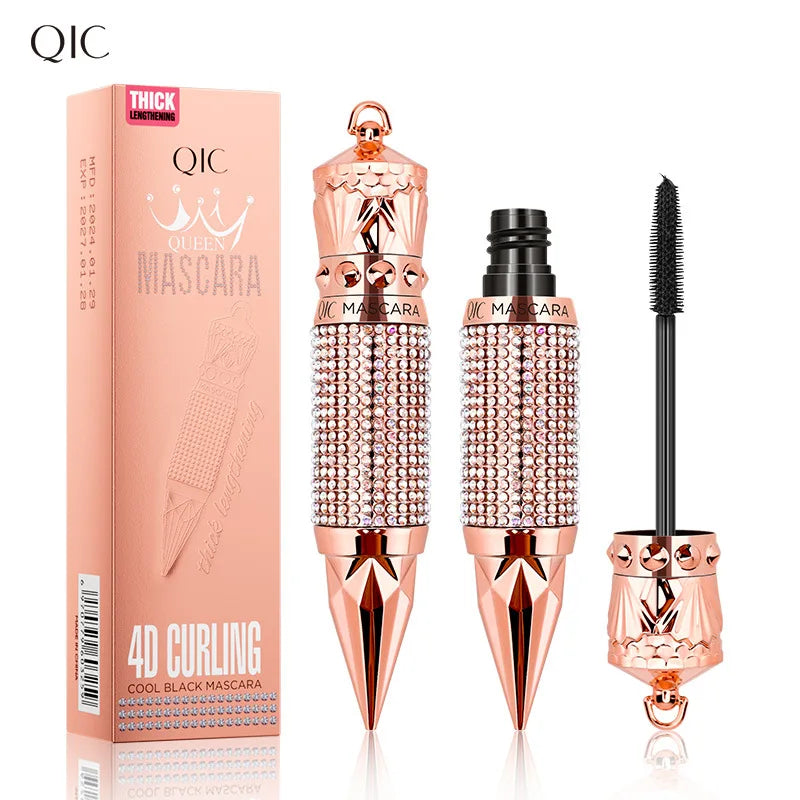 💎 QIC Diamond Scepter 4D Silk Fiber Mascara 💎
Lengthen, curl & volumize your lashes like a pro ✨👁️