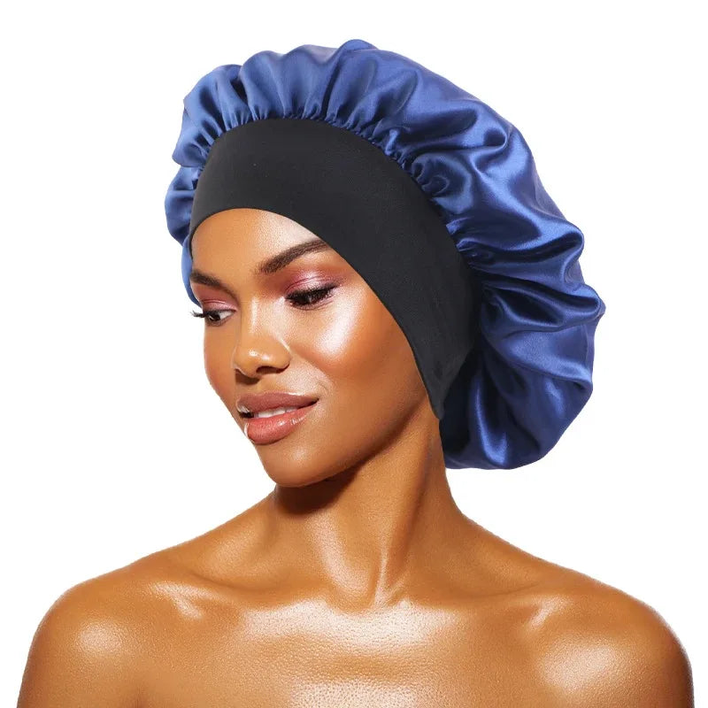 ✨ Satin Sleep Bonnet — Frizz-Free Beauty Overnight