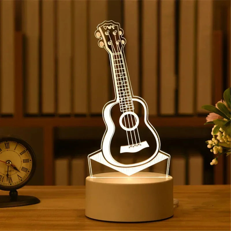 ❤️ 3D Love LED Lamp – Where Light Meets Emotion ✨️