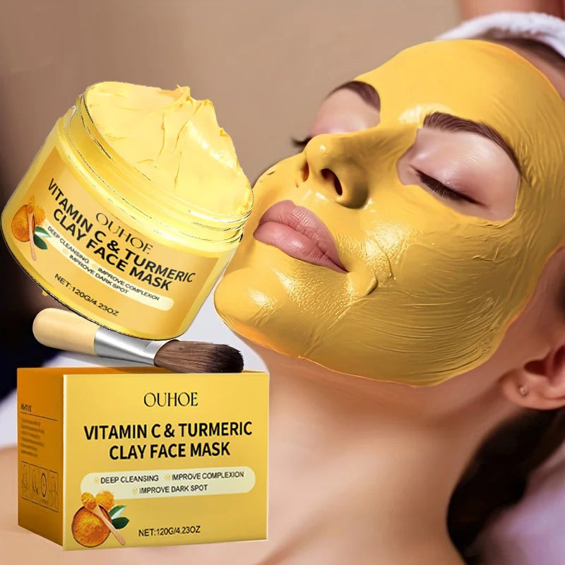 ✨ Vitamin C & Turmeric Exfoliating Facial Mask ✨
Glow, smooth, and deeply cleanse your skin 🌿💛