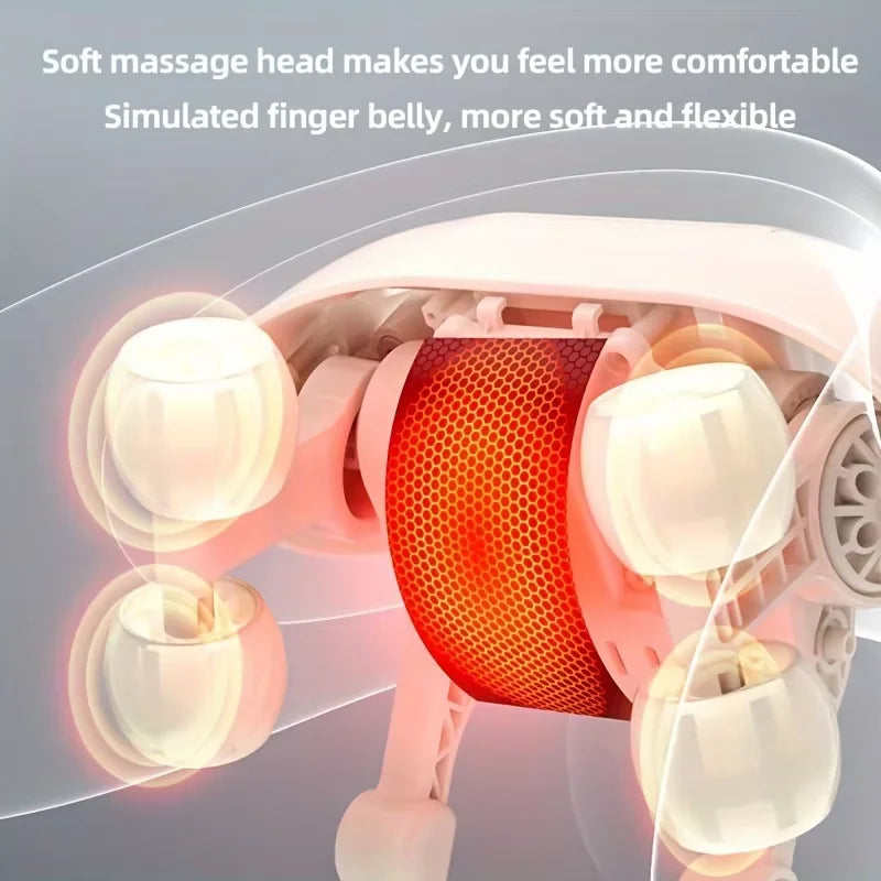 🌸 Wireless Neck & Shoulder Massager – Deep Relaxation Anytime 💆🏻‍♀️
